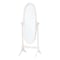 Monarch Specialties Mirror, Full Length, Standing, Floor, 60" Oval, Dressing, Bedroom, Wood, White, Traditional I 3102 - alternate 1